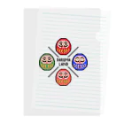 DARUMA_LANDのイロイロDaruma Clear File Folder