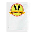 dragongateのDRAGON GATE goods Clear File Folder