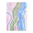 clareclaredoodleのWavy Wavy things Clear File Folder