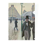 世界美術商店のパリの通り、雨 / Paris Street; Rainy Day Clear File Folder