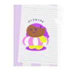 ちびギャルのおみせのちびギャル　OYOGUDE　1 Clear File Folder