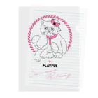 PLAYFULのマリンなスコティッシュ Clear File Folder