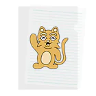 須田ふくろうの素直な猫のスナネコ Clear File Folder