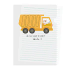 Sky00のわんちゃん運転手 Clear File Folder