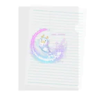 ヤギ屋本舗＊hoe オリジナルイラスト＊のBaby　Dragon　ほわきらver Clear File Folder