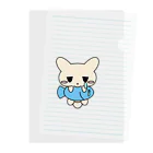 ムスっと！のピエんとねこさん Clear File Folder