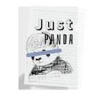 ☭C•ML印刷社｜赤毛龙印刷社☭のJust Panda-kun! Clear File Folder