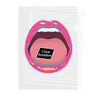 ゴトーアヒルのmouth & paper 退屈が大好きver. Clear File Folder