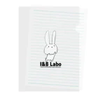 I&B Laboの安藤 Clear File Folder