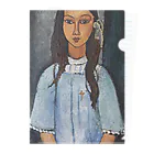 ArtGalleryのモディリアーニ　アリス（Alice）Amedeo Modigliani/1918年 Clear File Folder