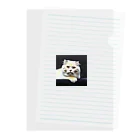 Animal-goodsのかわいい猫ちゃんの写真 Clear File Folder