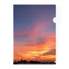 cielの贅沢な夕焼け Clear File Folder