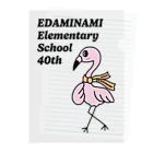 edaminami40のえだミンゴ　クリアファイル クリアファイル