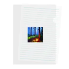 gsr750blackの森の中 Clear File Folder