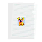 dogcatanimalの可愛いマルチーズグッズ Clear File Folder