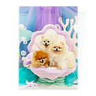 3pomeranian-leo-house　グッズショップの【fantasy】pomeranianworld ポメラニアン Clear File Folder