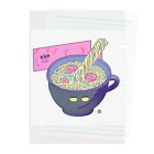 neopxのにゃー麺 Clear File Folder