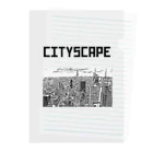 chieemakoのCITYSCAPE Clear File Folder