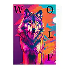 RINZのWOLF  Clear File Folder