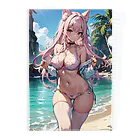 RGセクシーガールの猫耳娘 Clear File Folder