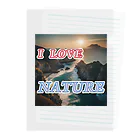 wataru-ingのI LOVE NATURE Clear File Folder