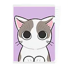 猫の休憩所withこにゃくとのムース君応援グッズ Clear File Folder