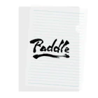 PaddleのPaddle クリアファイル
