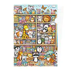 Lock-onのアニマルクローゼット05 Clear File Folder