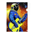 宇宙開発デザイン科の28世紀のギタリスト クリアファイル