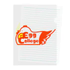 Egg college 物販サークルのEgg college 公式 クリアファイル