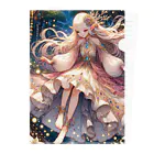 Sesilionの星の精霊の夜舞 Dance of the Star Spirit Clear File Folder