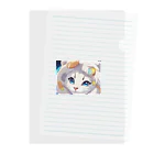 ポジパレード 🎉のムーンシャインタイガリーナ Clear File Folder