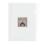 Innovat-Leapのネコサラリーマン Clear File Folder