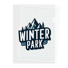 Lock-onの【WINTER PARK】VOL.03 クリアファイル