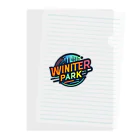 Lock-onの【WINTER PARK】VOL.04 Clear File Folder