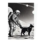 宇宙開発デザイン科の犬の散歩が日課です Clear File Folder