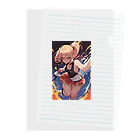 T-tyuruのテニス少女 Clear File Folder