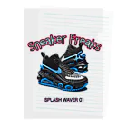 Lock-onの【Sneaker Freaks】Splash Waver 01 Clear File Folder