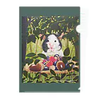 森口慶一　絵画グッズ　の色鉛筆画『It looks yummy.』 Clear File Folder