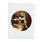 jenjenの強面のねこ　チビゴン　その1 Clear File Folder