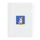 koba777のドット絵アメリカンショートヘア Clear File Folder