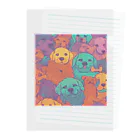 garireoの犬の仲間たち Clear File Folder