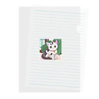 FortuneRiserのふわにゃんこ Clear File Folder