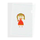 メリーメリークリスマスランドのApple Princess りんごちゃん Clear File Folder