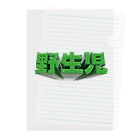 DESTROY MEの野生児 Clear File Folder