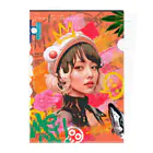 Souryuのアートクリアファイル Clear File Folder