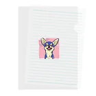 kuchibueyaのチワワ　 Clear File Folder