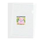 Yumexの豚のブーちゃん Clear File Folder