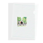 ZOZOZONの自転車パンダ Clear File Folder