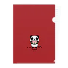 イラスト MONYAAT のスイカを食べるパンダちゃん C タオル類 Clear File Folder